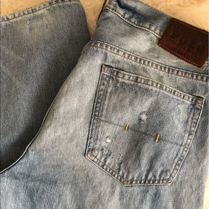 Polo Ralph Lauren distressed jeans